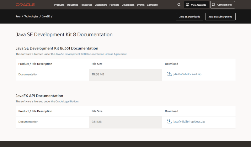 将Oracle官方JDK开发手册制作成CHM格式文件